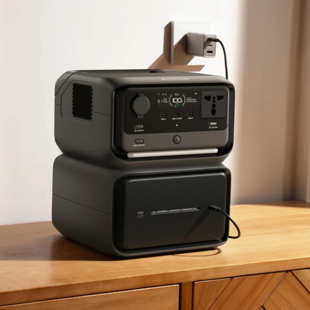 EcoFlow River 3 Max Plus Portable Power Station with 600W AC Output & Built in 858Wh (71Ah@12V) LFP Battery - Image 6