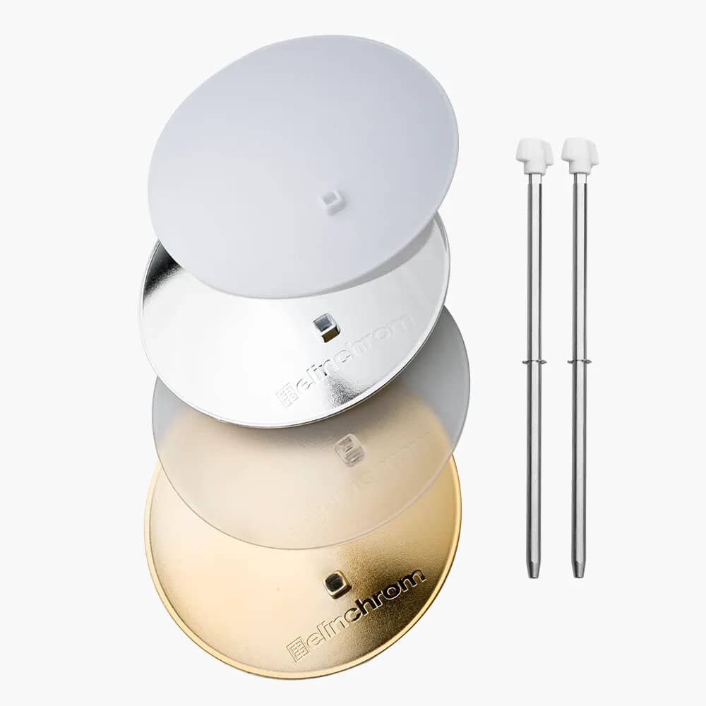 Elinchrom Deflector Set - Gold, Silver and Translucent