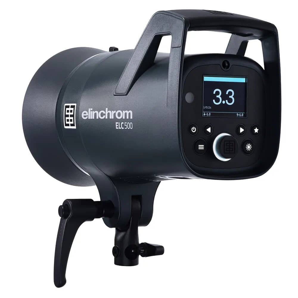 ELINCHROM ELC 500/500 FLASH SET + STAND SET & BAG (NO TRANSMITTER INCLUDED) - Image 2
