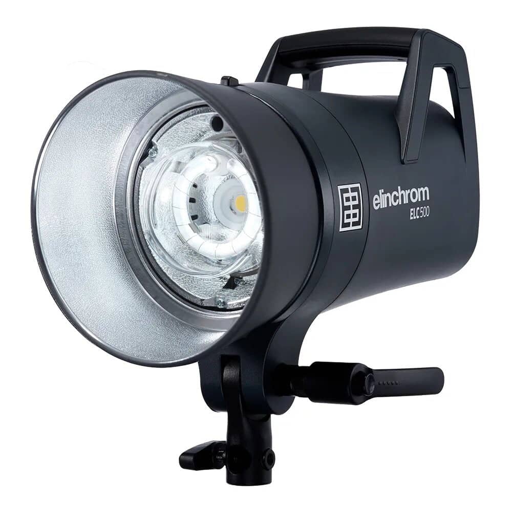 ELINCHROM ELC 500/500 FLASH SET + STAND SET & BAG (NO TRANSMITTER INCLUDED) - Image 5