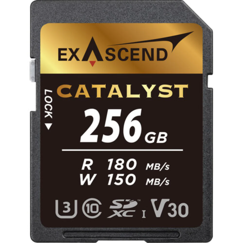 Exascend Catalyst SDXC 180MB/s UHS-I Memory Card - V30 - Image 3
