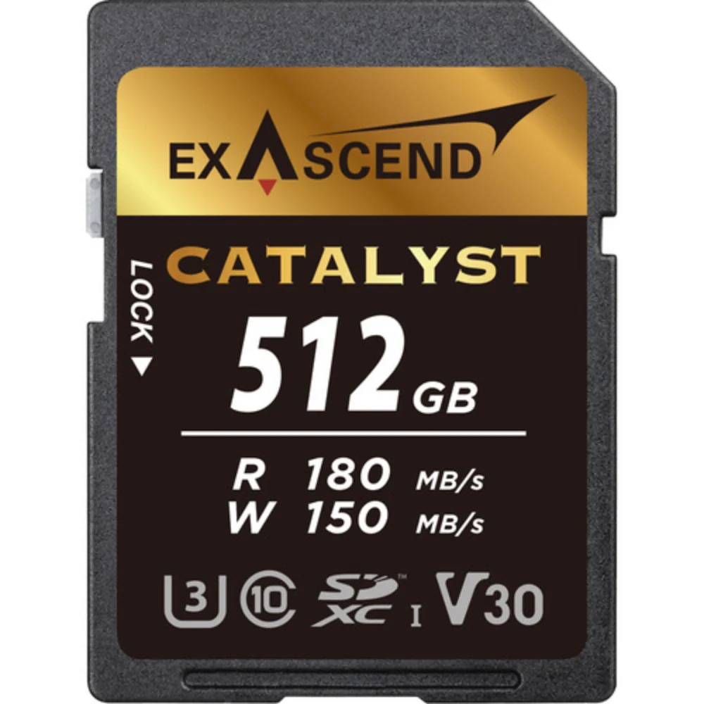 Exascend Catalyst SDXC 180MB/s UHS-I Memory Card - V30 - Image 4