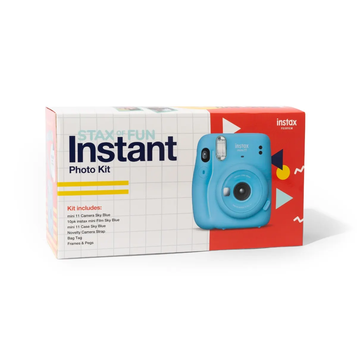 Fujifilm Instax Stax of Fun Instant Photo Kit - Blue - Image 5