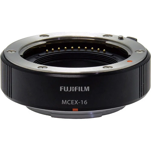 Fujifilm MCEX-16 Macro Extension Ring 16mm (compat.with X-Pro2 / X-Pro1 / X-H1 / X-T2 / X-T1 / X-T20 / X-T10 / X-T100 / X-E3 / X-E2S / X-E2 / X-E1 / X-M1 / X-A5 / X-A3 / X-A2 / X-A1)