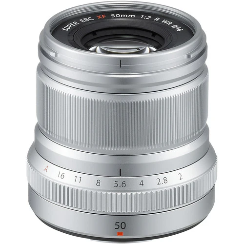 Fujifilm X Lens XF 50mm F2 R WR (Weather Resistant) Silver - Image 3