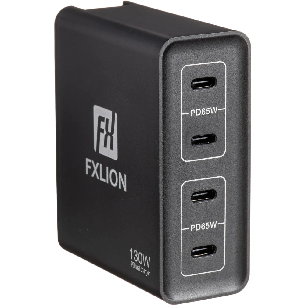 FXLion 130W USB-C 4-Port Fast Charger