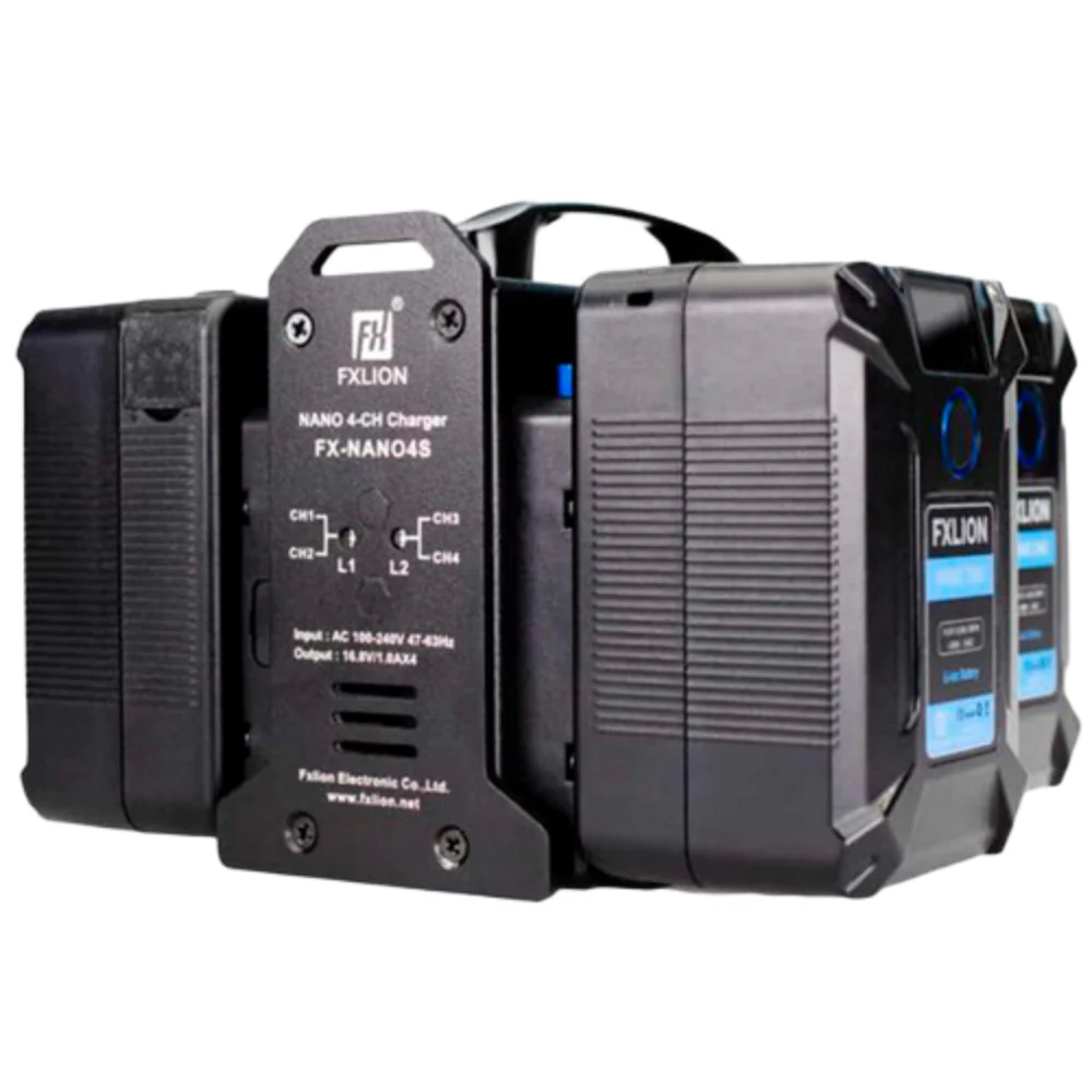 Fxlion NANO 4-CH V-Mount Charger