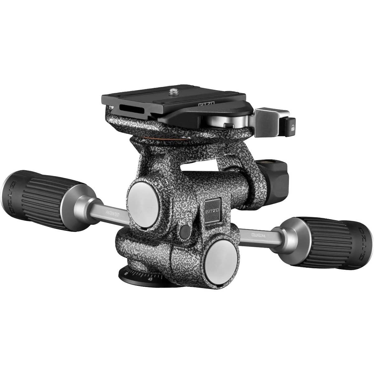 Gitzo GT2542 Mountaineer Series 2 Carbon Fiber Tripod with GHF3W 3-Way Fluid Head Kit - Image 2