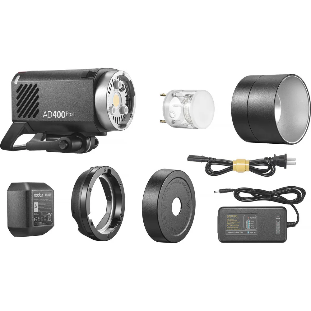 Godox AD400PRO II TTL Flash with Lithium Ion Battery - Image 9