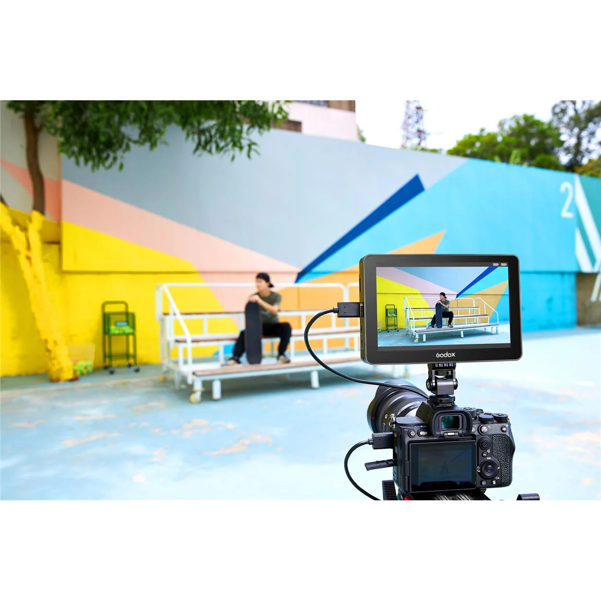 Godox Gm7S 7 Inch Ultra Bright 4K Hdmi Monitor - Image 12