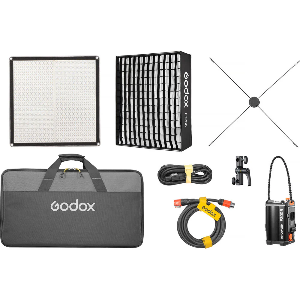 Godox KNOWLED F200R RGB Flexible LED Light Mat (2 x 2') - Image 10
