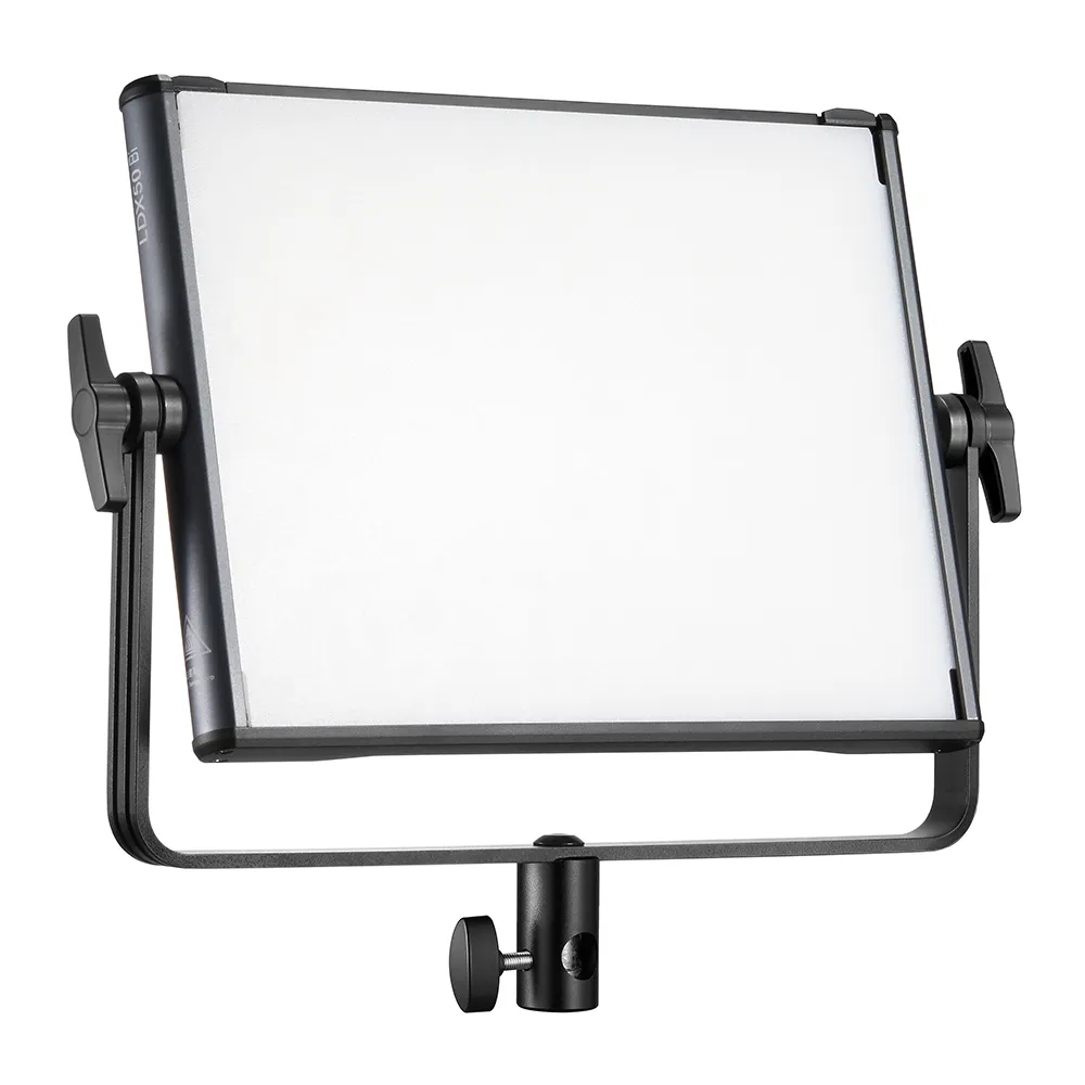 Godox LDX50R 63W RGBWW Panel Light With Barndoor