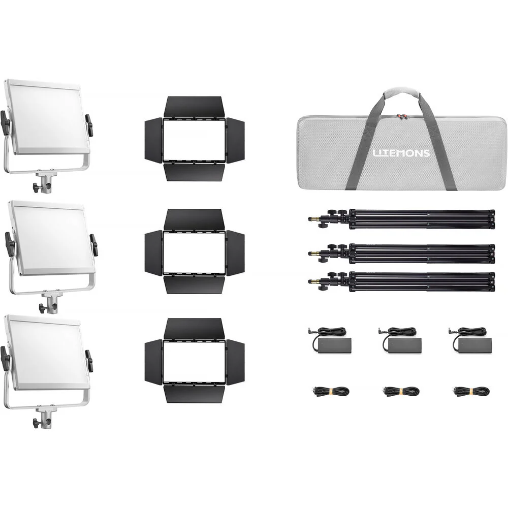 Godox Litemons LP1200R RGB LED Light Panel (3-Light Kit) - Image 6