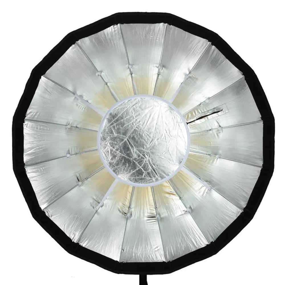 Godox Parabolic Silver Octa Umbrella Softbox 85cm - Image 6