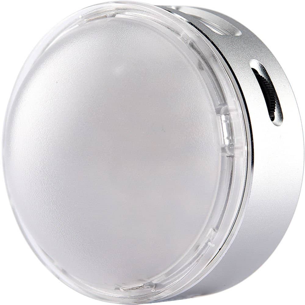Godox R1 Round Mini RGB LED Magnetic Light (Silver) - Image 4