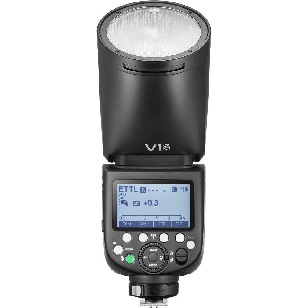 Godox V1 Pro Canon Round Head TTL Speedlite Flash - Image 6