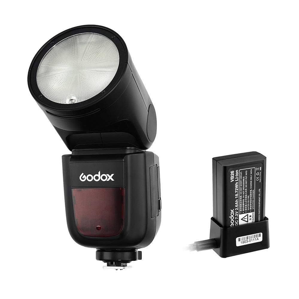 Godox V1 TTL Li-Ion Round Head Camera Flash for Sony - Image 2