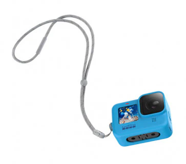 GoPro Sleeve + Lanyard Blue (HERO11 Black / HERO10 Black / HERO9 Black) - Image 2