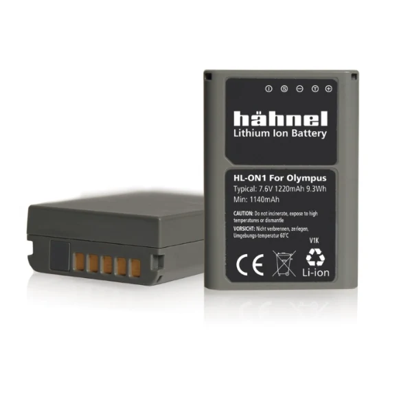 Hahnel BLN1 1220mAh 7.6V Battery for Olympus - Image 2