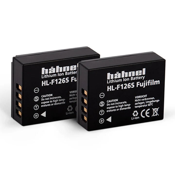 Hahnel Digital Still battery HL-F126S Twin Pack for Fujifilm 1130mAh 7.2 V - Image 2