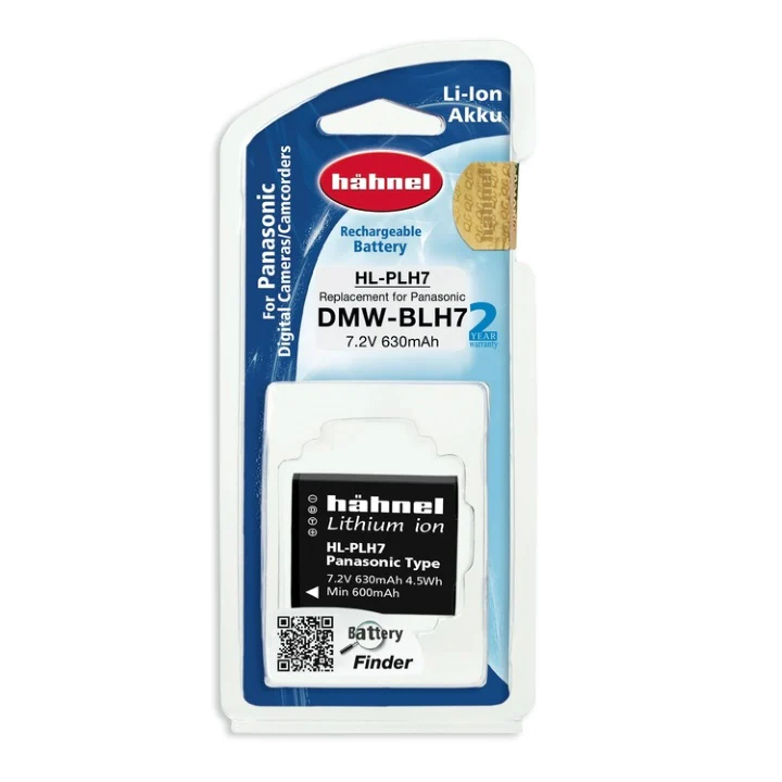 Hahnel DMW-BLH7 630mAh 7.2V Battery for Panasonic