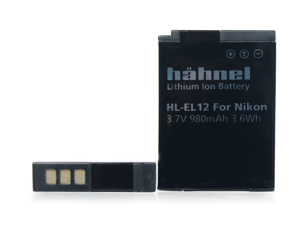 Hahnel EN-EL12 980mAh 3.7V Battery for Nikon - Image 2