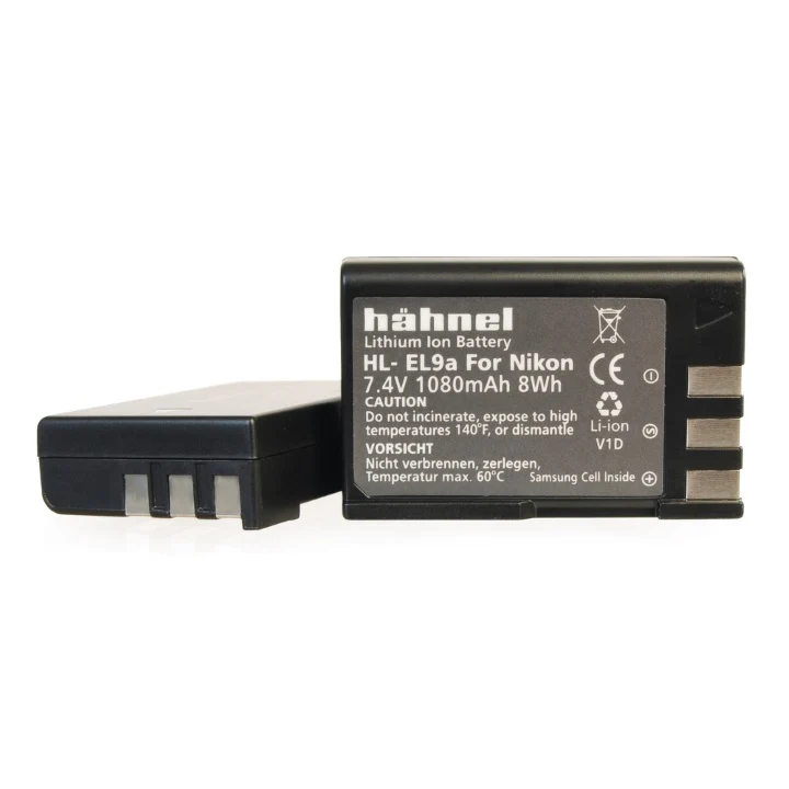 Hahnel EN-EL9a 1080mAh 7.4V Battery for Nikon - Image 2