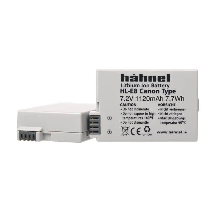 Hahnel LP-E8 1120mAh 7.2V Battery for Canon - Image 2