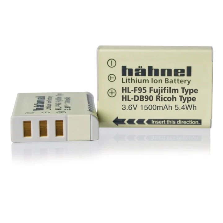 Hahnel NP-95 1500mAh 3.6V Battery for Fuji - Image 2