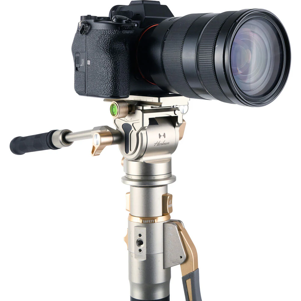 Harlowe Rocket Quick Release Carbon Fiber Monopod and Fluid Head - Image 25