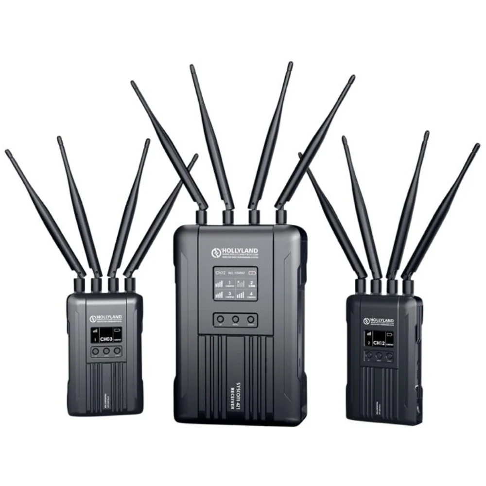 Hollyland Syscom 421 Wireless Video & Audio Transmission System - 2TX + 1RX