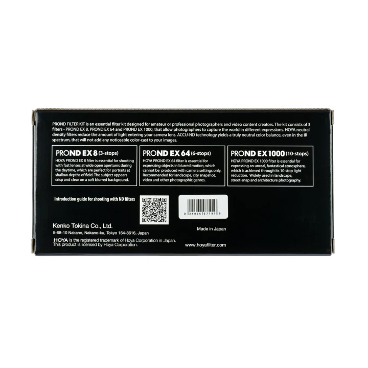 Hoya 49mm Pro ND EX 8 / 64 / 1000 Filter Kit - Image 5