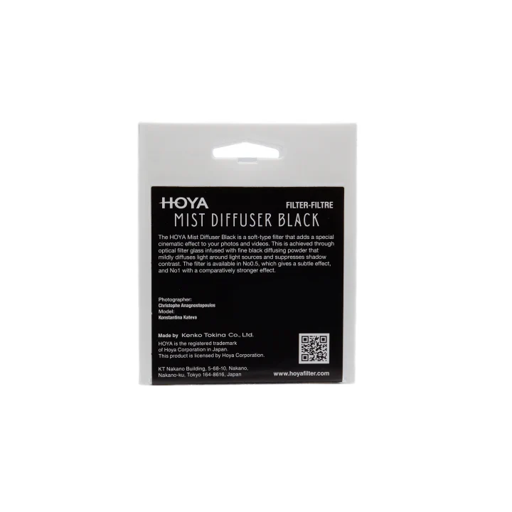 Hoya 67mm Mist Diffuser Black No 0.5 Filter - Image 3