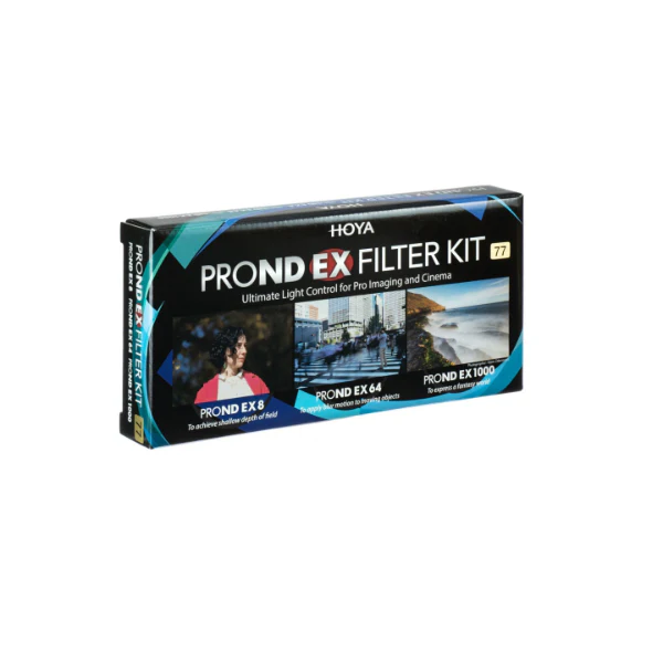 Hoya 77mm Pro ND EX 8 / 64 / 1000 Filter Kit - Image 4