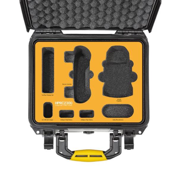 HPRC 2300 Hard Case For DJI Mini 2 Fly More Combo (Black) - Image 4