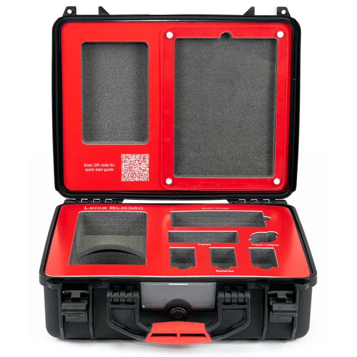 HPRC 2460 Hard Case for Leica BLK360 Scanner & Accessories (Black) - Image 3
