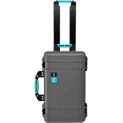 HPRC 2550W - Wheeled Hard Case + Second Skin Liner & Divider Kit (GREY/TURQUOISE) - Image 3