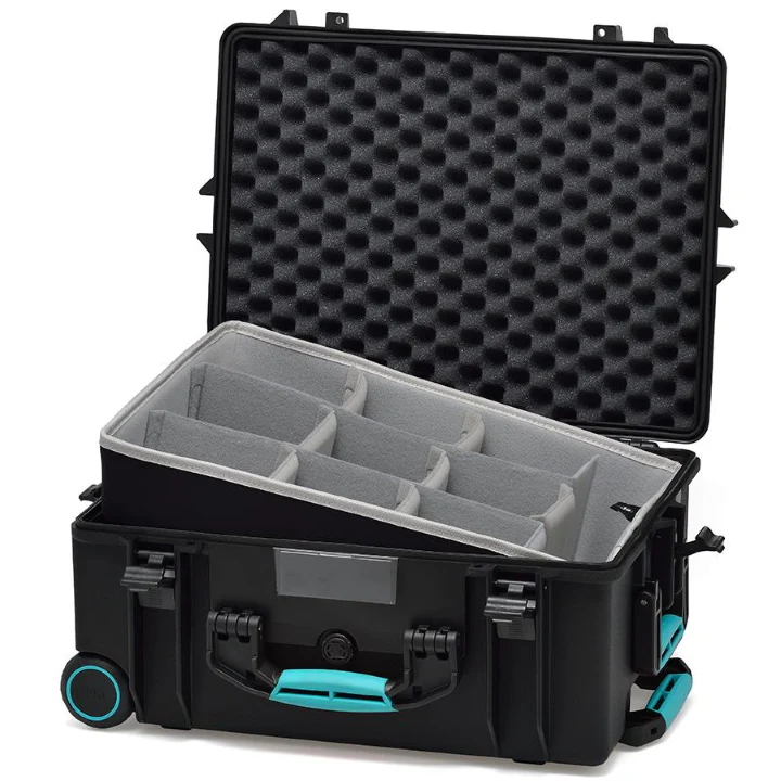 HPRC 2600W - Wheeled Hard Case with Second Skin Divider (Black) - Image 2