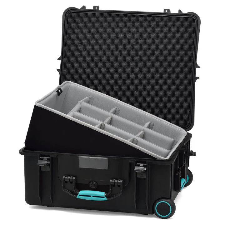HPRC 2700W - Hard Case with Wheels & Second Skin Divider (Black) - Image 3