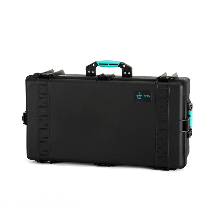 HPRC 2745W - Wheeled Hard Case Empy (Black) Kit with 4x Stainless Steel Clips - Image 2