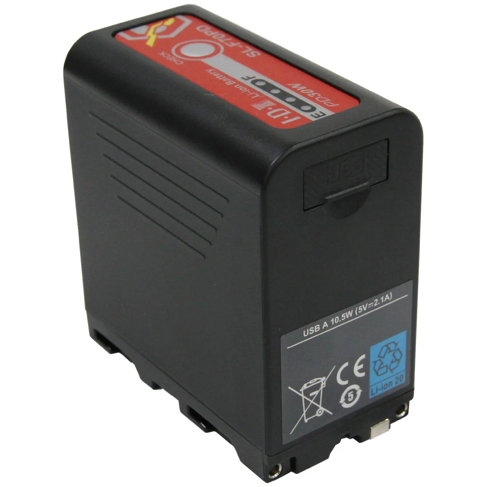 IDX Sony L-Series Battery with USB-C PD (7.2V, 9930mAh) - Image 2