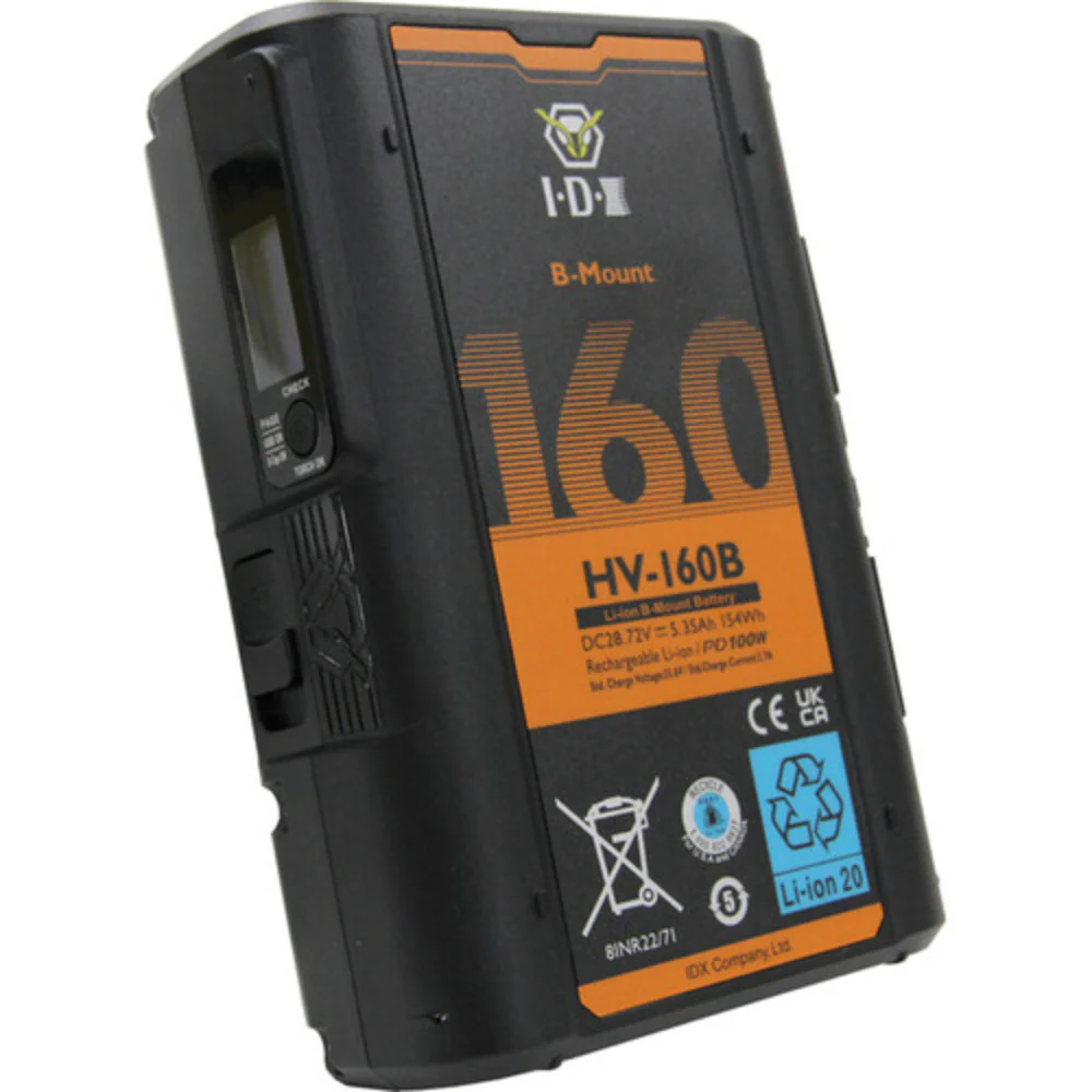 IDX System Technology CinePower HV-160B 28.7V 153Wh B-Mount Battery - Image 3