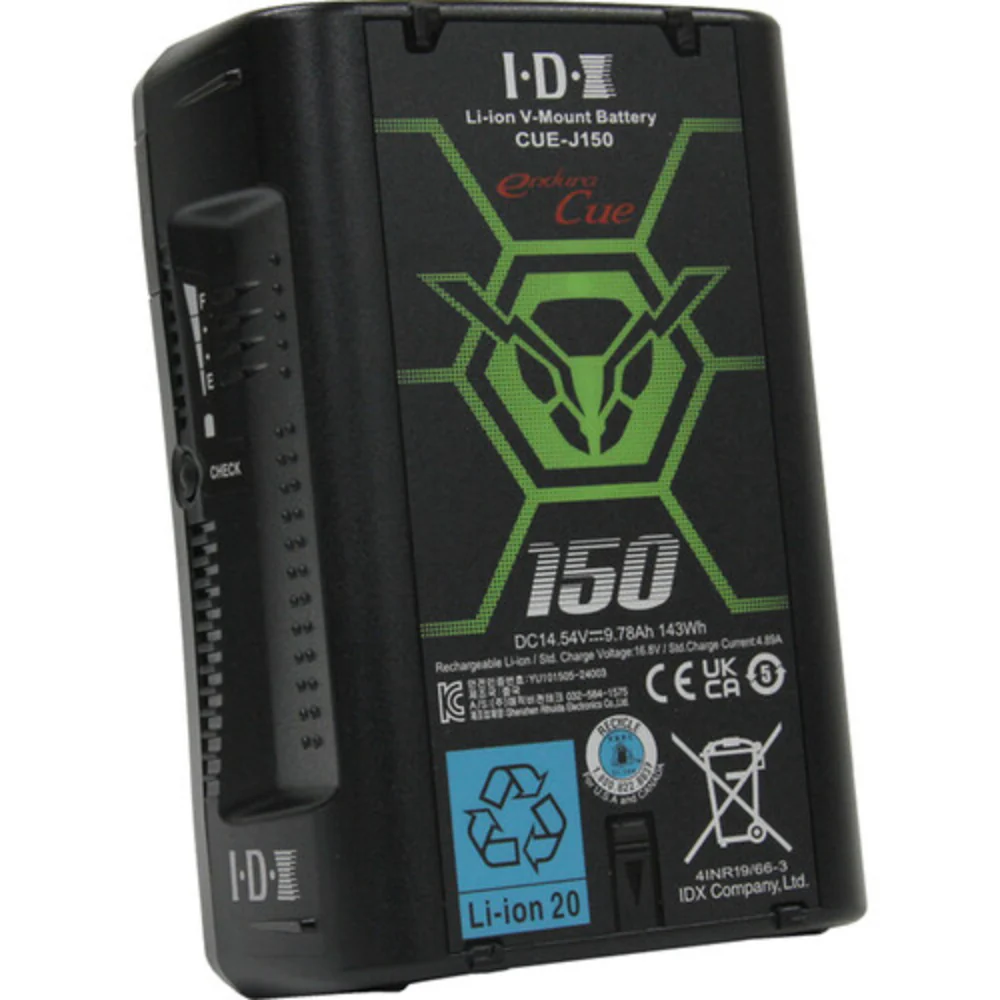 IDX System Technology CUE-J150 V-Mount Battery (143Wh) - Image 4