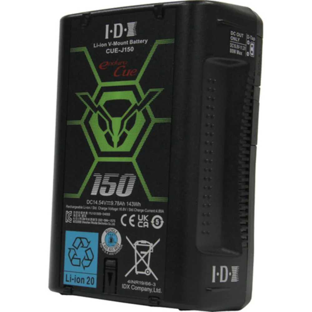 IDX System Technology CUE-J150 V-Mount Battery (143Wh) - Image 5