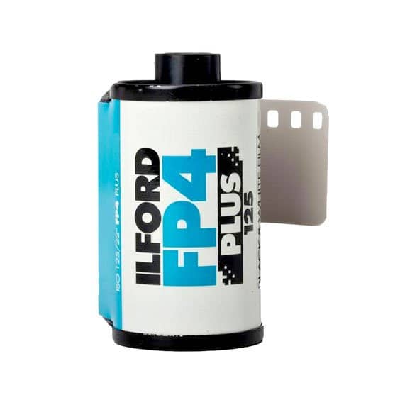 Ilford FP4 Plus ISO 125 35MM 24 Exposure Black & White Film - Image 2