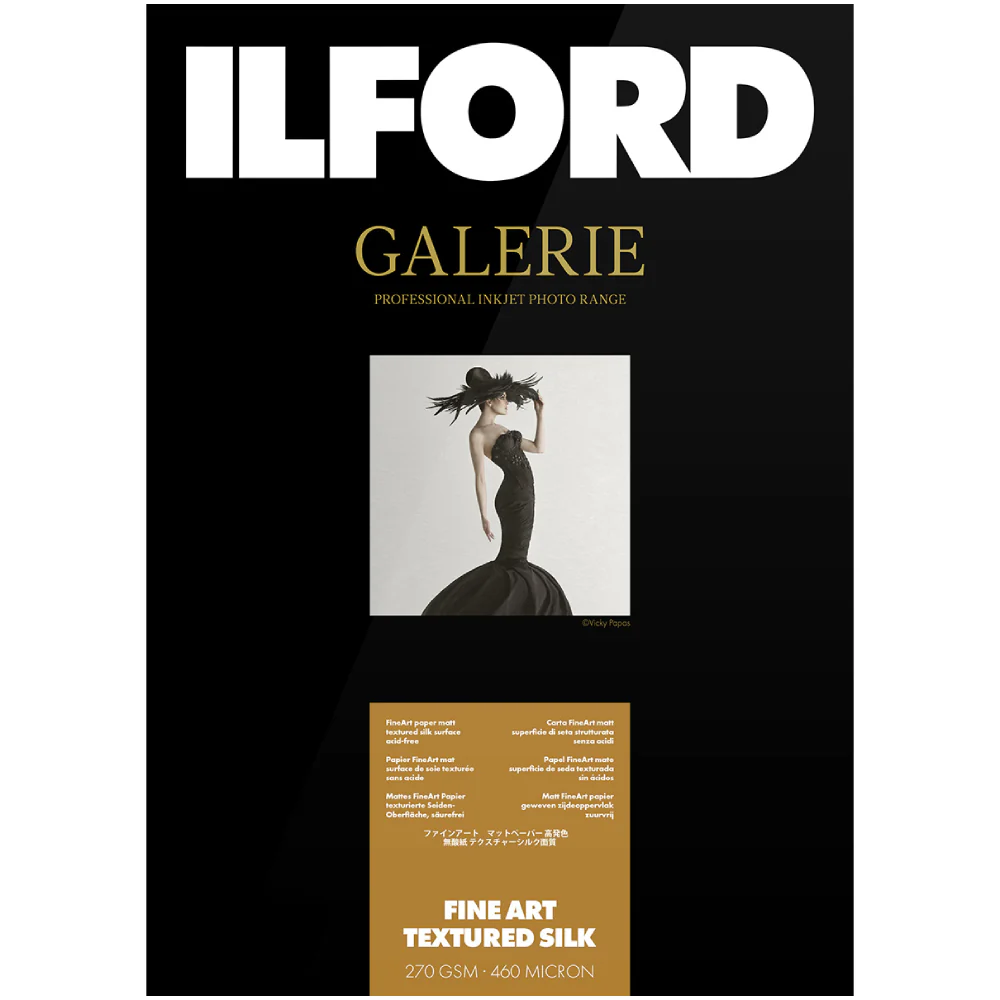 Ilford Galerie Fine Art Textured Silk 270gsm (A3, 25 Sheets)