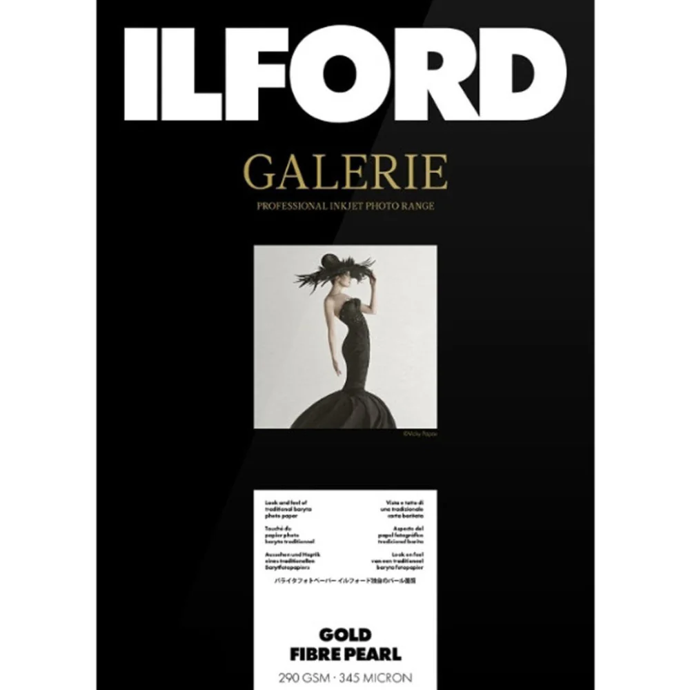 Ilford Galerie Gold Fibre Pearl 290gsm (A4, (25 Sheets)