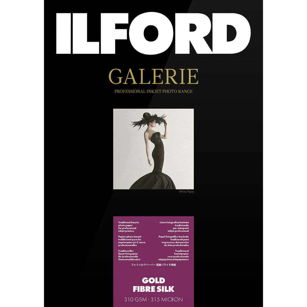 Ilford Gold Fibre Silk Pages 33x48.3 (330mm x 518mm) - Landscape