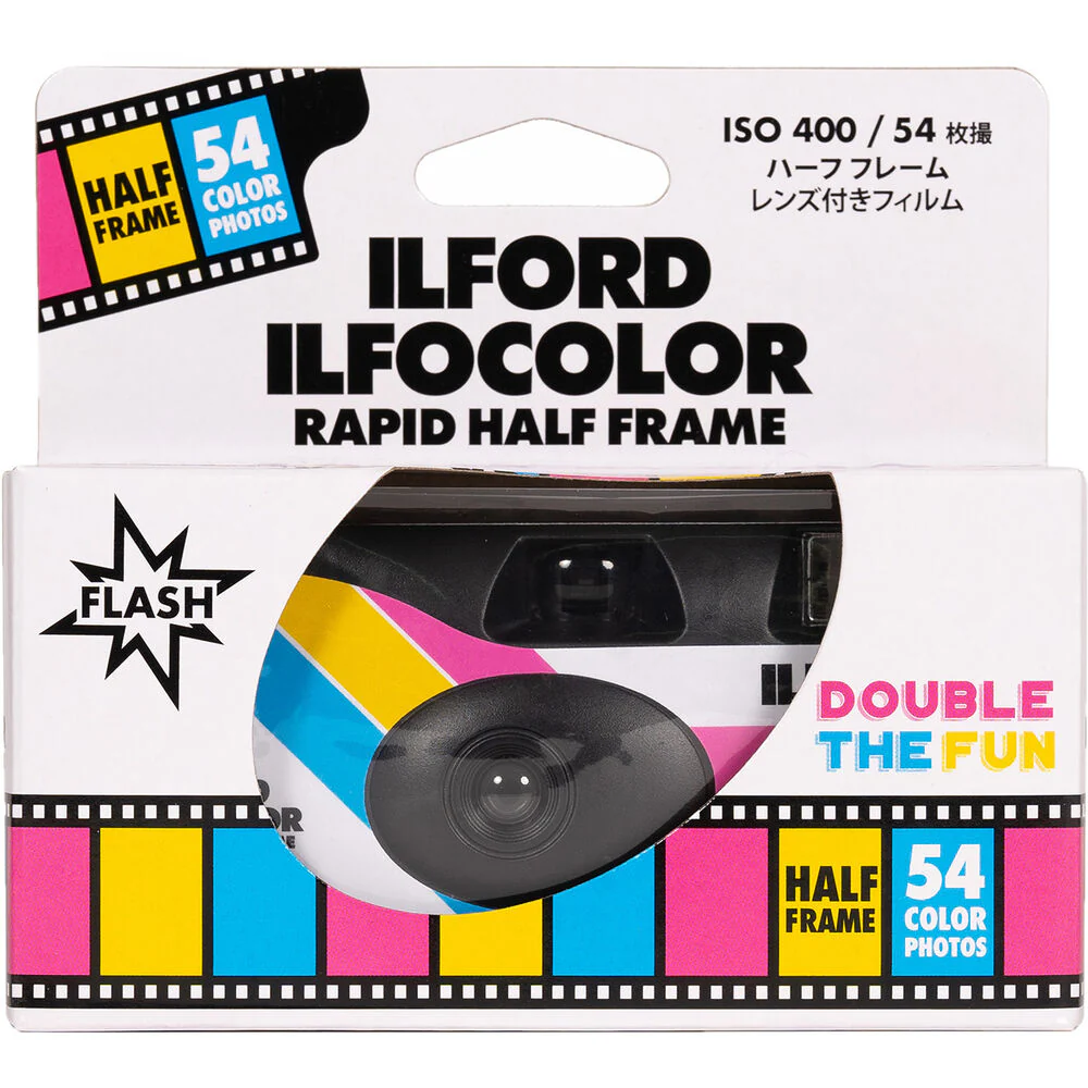 Ilford IlfoColor Rapid Half-Frame Colour Film Camera - Image 2