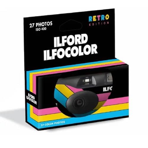 Ilford Ilfocolor Retro Edition - Single Use Camera 27exp ISO 400